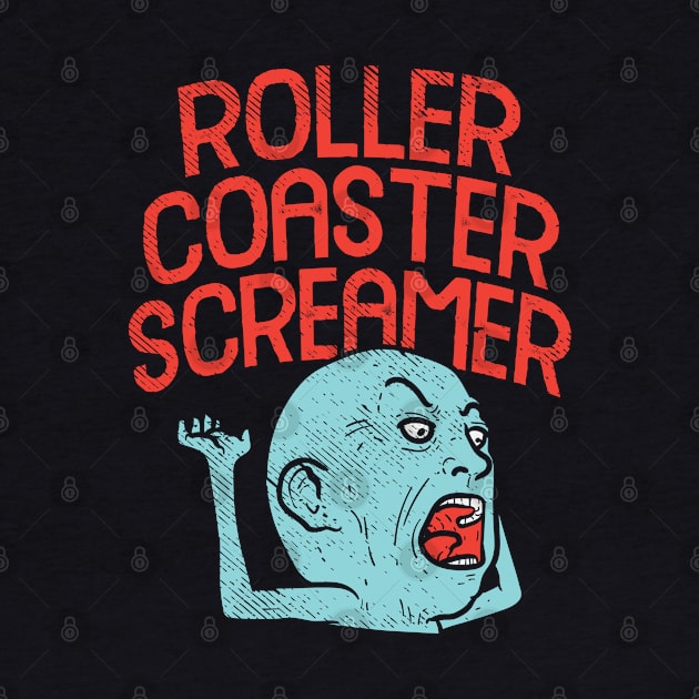 Roller Coaster Screamer by maxdax